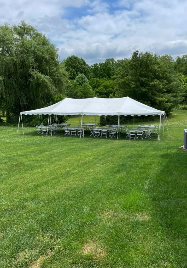 20x40 tent package